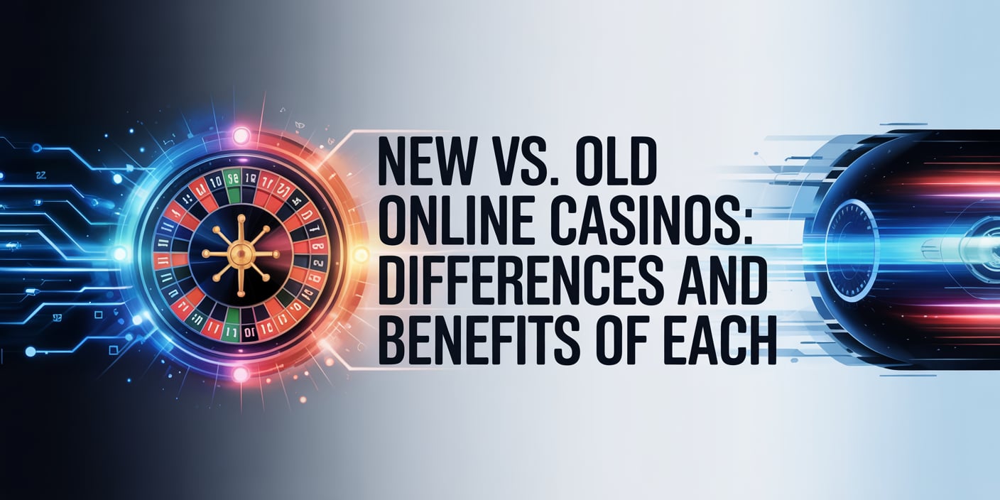New vs old online casinos: Differences and Benefits of Each
